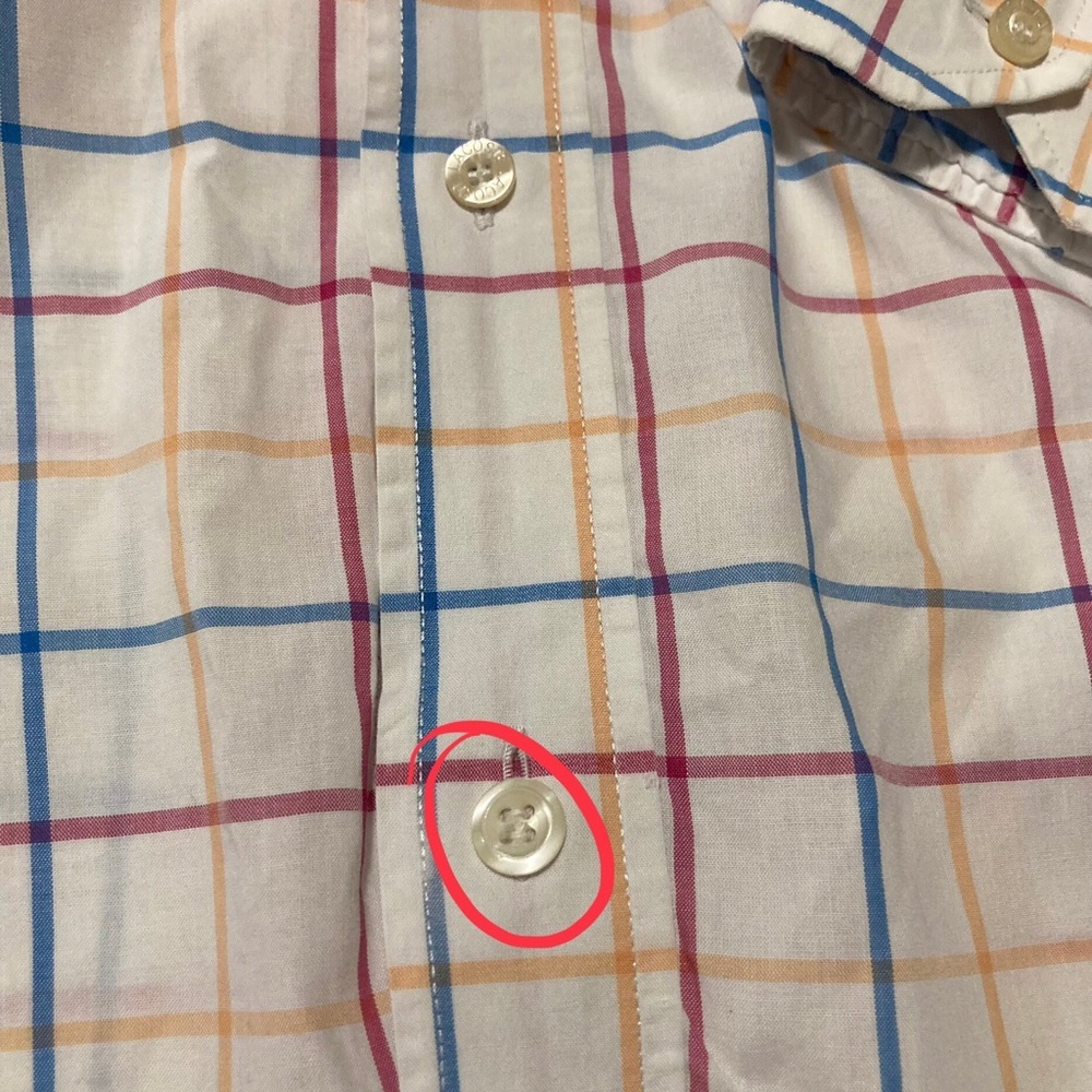 Lacoste Men's 100% Cotton Shirt - Some‎ Flaws | Neck Size 15 1/2 - 15 3/4 - Picture 13 of 16